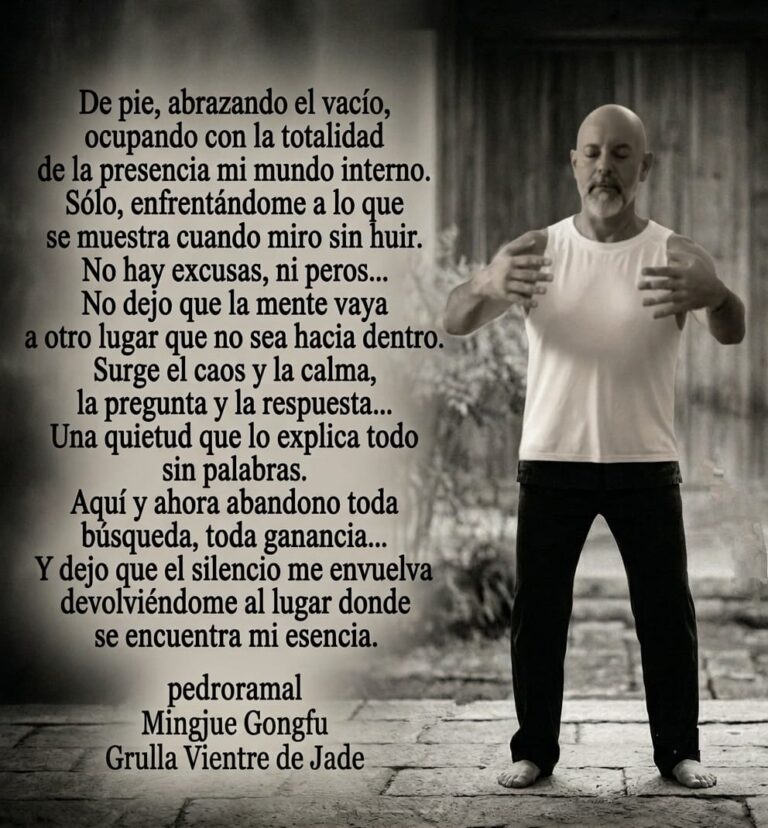 pedro ramal práctica de zhan zhuang